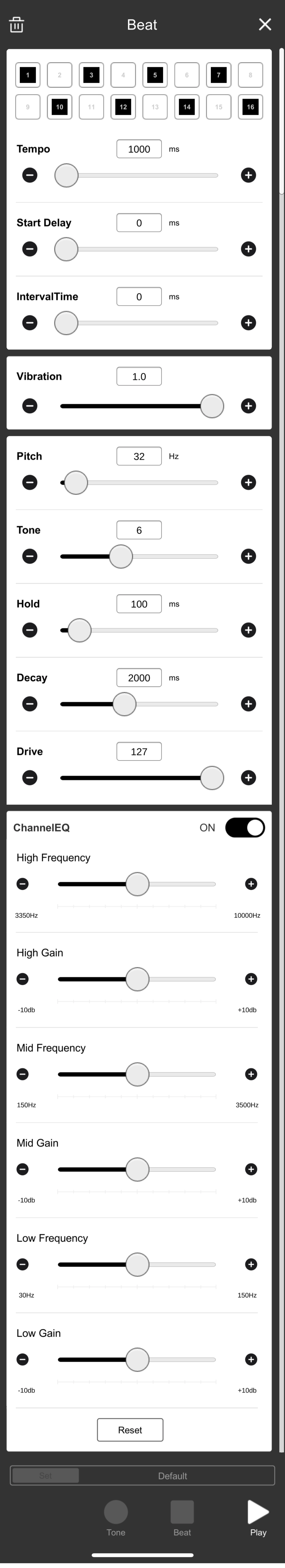 Beat Screen