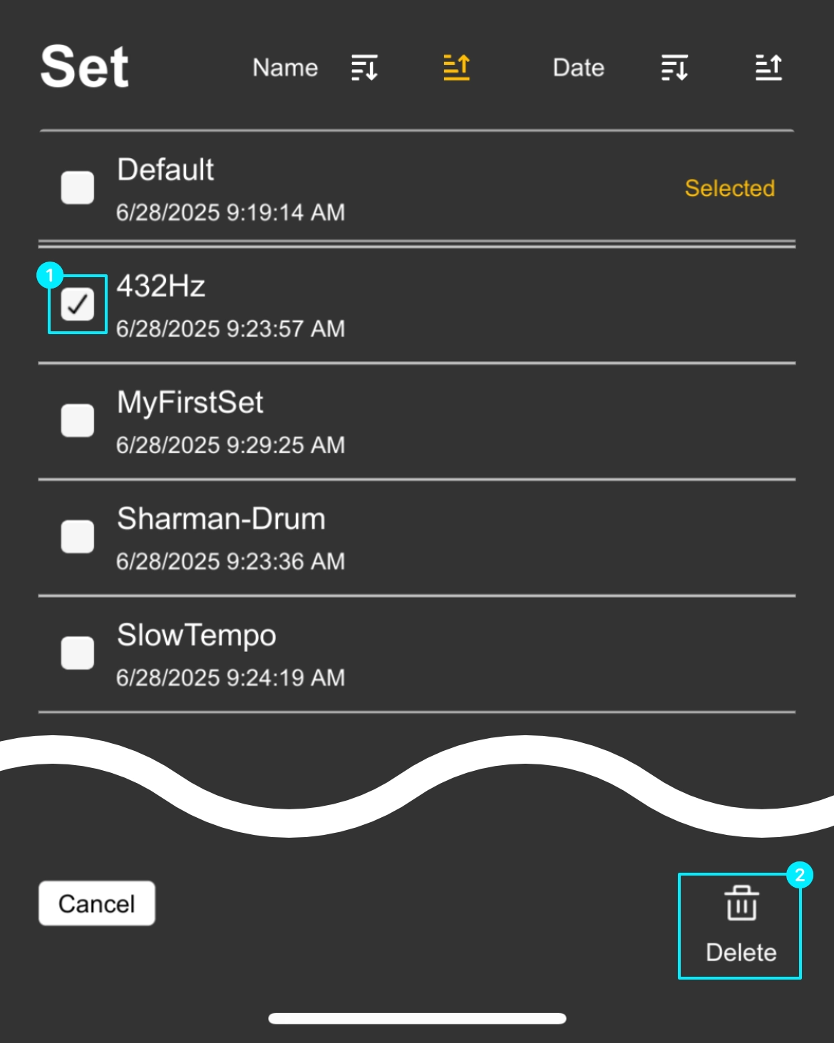 Tone Screen